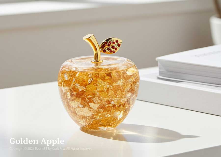 りんごの置物 風水 黄金のりんご 金運 アップ アップル 選び方 効果 人気 おすすめ プレゼント 贈り物 雑貨