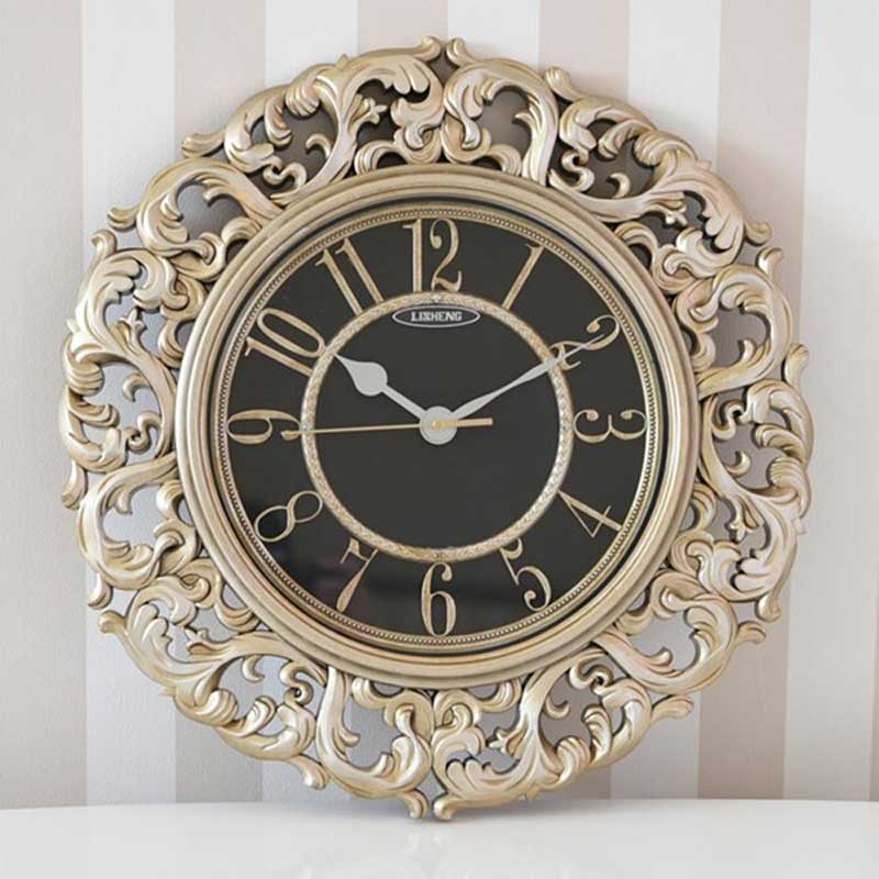 掛け時計 バロック プリンス ブラック インテリア