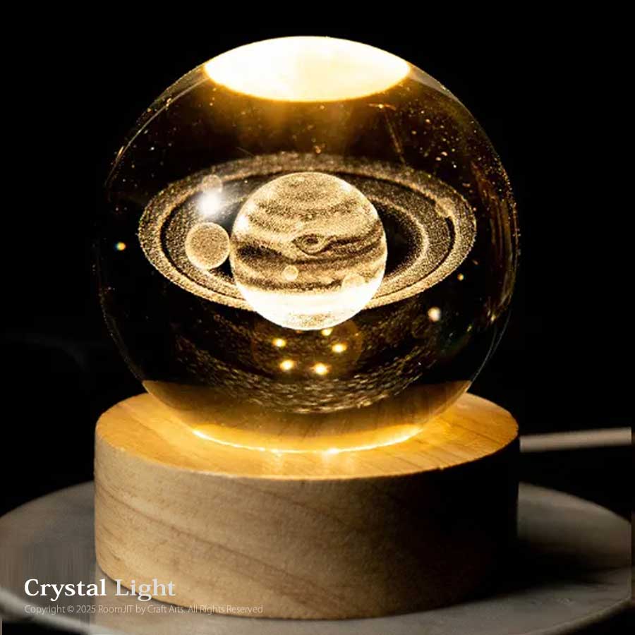 クリスタルボール｜ライト｜ランプ｜寝室｜テーブル｜デスク 照明｜インテリア｜雑貨｜ディスプレイ｜人気｜おすすめ