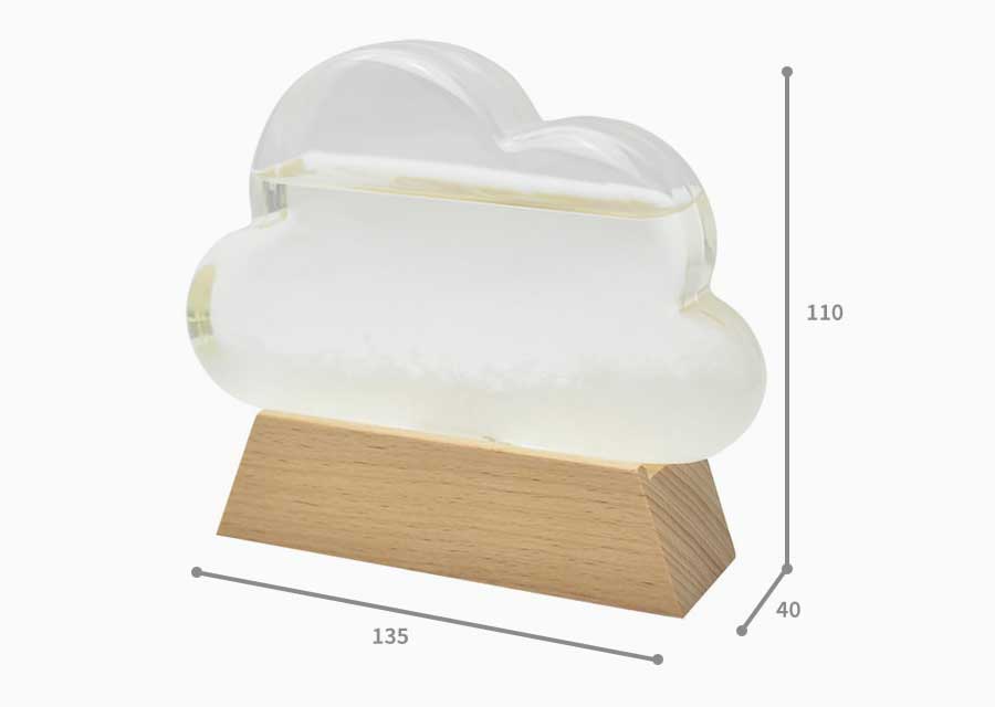 ストームグラス クラウド 雲 茶谷産業 北欧 人気 おすすめ おしゃれ かわいい 通販 インテリア 雑貨