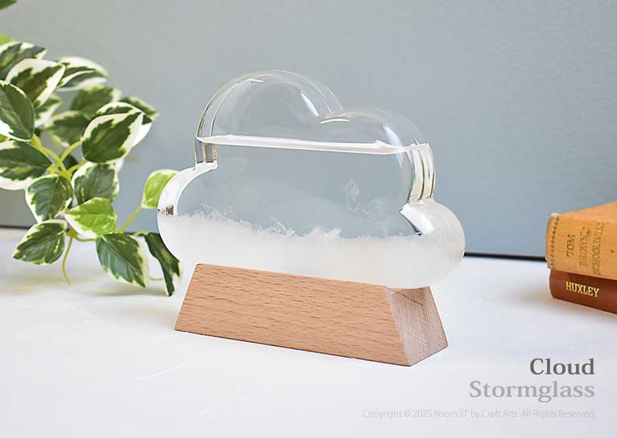 ストームグラス クラウド 雲 茶谷産業 北欧 人気 おすすめ おしゃれ かわいい 通販 インテリア 雑貨