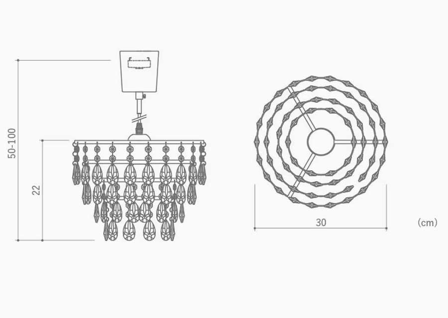 ガーラ シャンデリア ペンダントランプ Gala LP2425 照明 人気 おすすめ おしゃれ インテリ