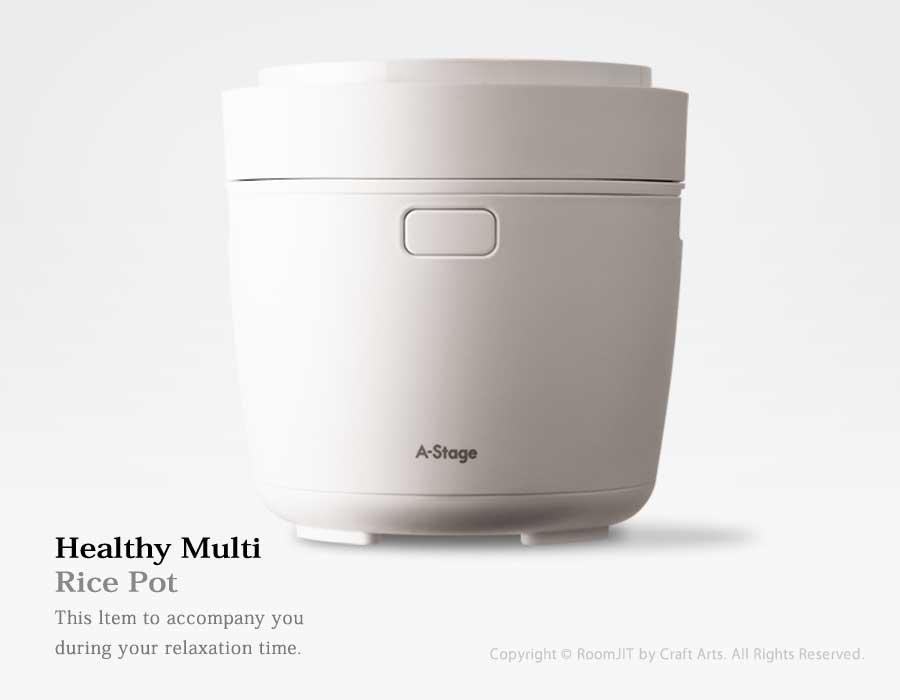 LRC-A30WT ヘルシーマルチライスポット 3合炊き キッチン 通販 インテリア
