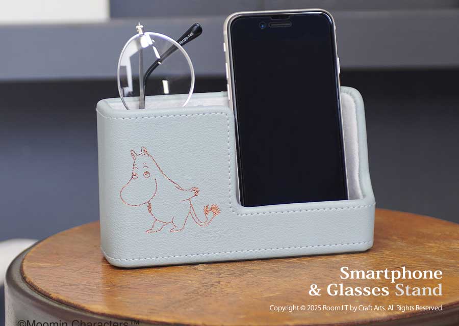 ムーミン スマホ スマホスタンド メガネスタンド 茶谷産業 インテリア 小物 かわいい 北欧 人気 おすすめ おしゃれ 通販 雑貨