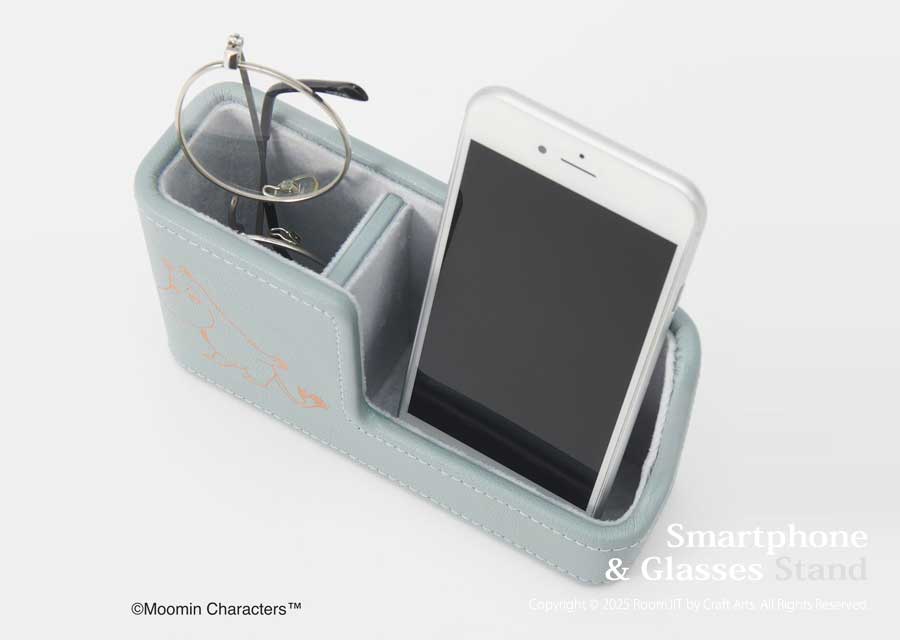 ムーミン スマホ スマホスタンド メガネスタンド 茶谷産業 インテリア 小物 かわいい 北欧 人気 おすすめ おしゃれ 通販 雑貨