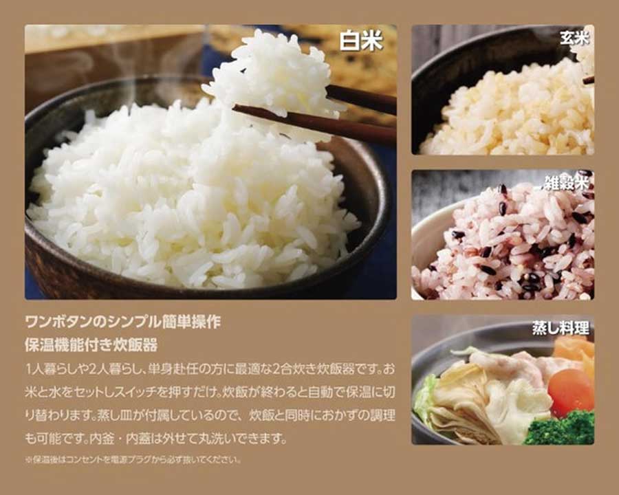 RM-219TE 2合炊飯器 HITORIDAKI キッチン 通販 インテリア